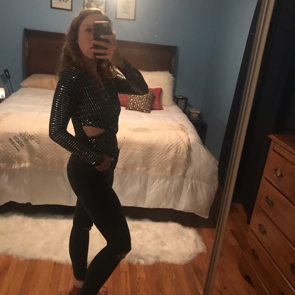 ASTR Oh Baby sequin bodysuit - Picture 4 of 6